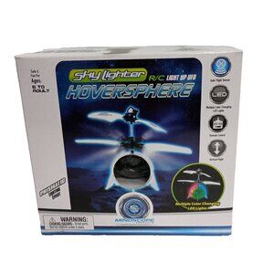 Mindscope Sky Lighter R/C Light Up UFO Hoversphere With Remote Control With Box